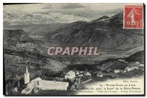 Ansichtskarte AK Notre Dame du Laus Hautes Alpes Vue panoramique Vallee de l'Avance Village d'Avancon