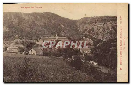 Ansichtskarte AK Montagne des Franches Notre Dame du Laus Hautes Alpes Vue generale