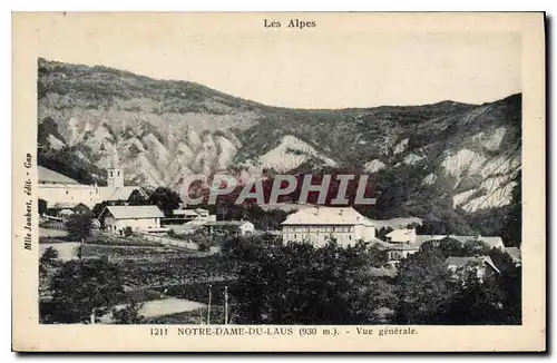 Ansichtskarte AK Les Alpes Notre Dame du Laus Vue generale