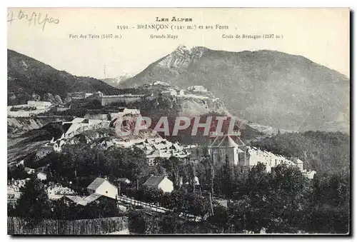 Cartes postales Briancon et ses Forts