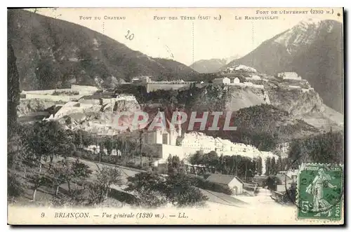 Cartes postales Briancon Vue generale