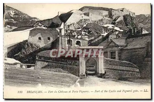 Cartes postales Briancon Fort du Chateau et Porte Pigneroi