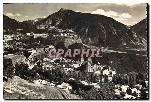 Ansichtskarte AK Briancon Htes Alpes Vue generale et le fort des Tetes