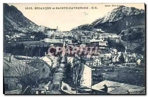 Ansichtskarte AK Briancon et Sainte Catherine