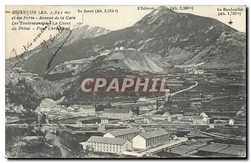 Cartes postales Briancon et ses Forts Avenue de la Gare