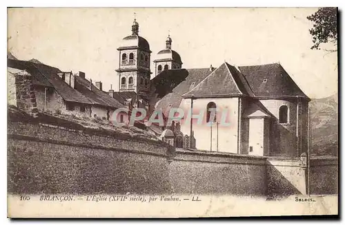 Cartes postales Briancon L'Eglise par Vauban