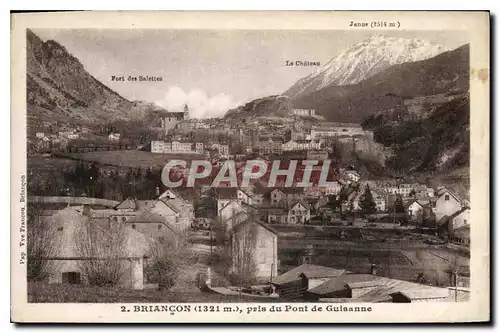 Ansichtskarte AK Briancon pris du Pont de Guisanne