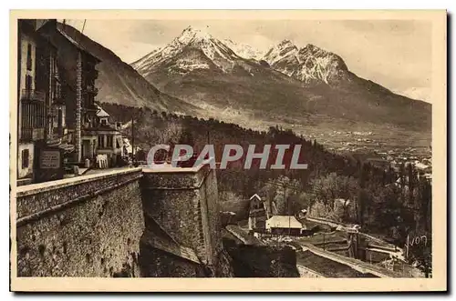 Ansichtskarte AK Briancon Htes Alpes Les Remparts