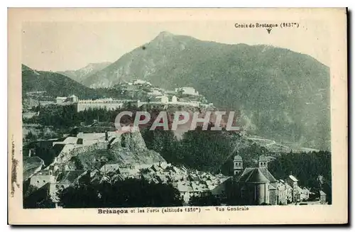 Cartes postales Briancon et les Forts Vue Generale