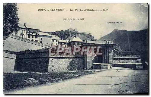 Ansichtskarte AK Briancon La Porte d'Embrun