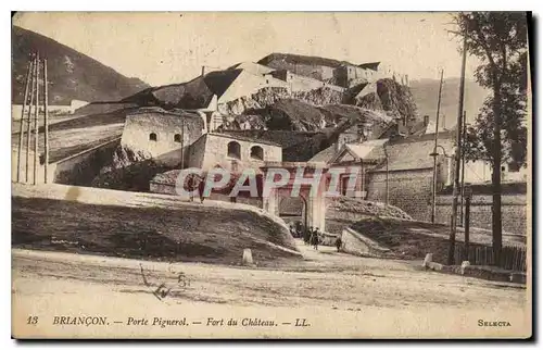 Cartes postales Briancon Porte Pignerol Fort du Chateau