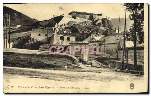 Cartes postales Briancon Porte Pignerol Fort du Chateau