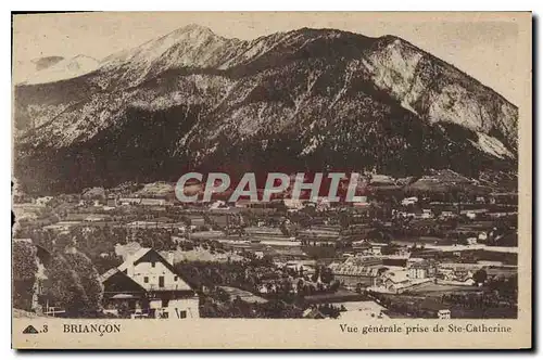 Ansichtskarte AK Briancon Vue generale prise de Ste Catherine