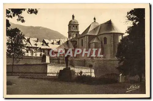 Ansichtskarte AK Briancon Le Jardin Public et les Remparts