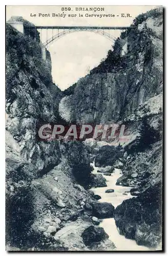 Cartes postales Briancon Le Pont Baldy sur la Cerveyrette