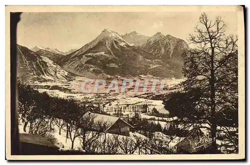 Ansichtskarte AK Briancon Vue sur la Vallee de la Durance et le Melezin