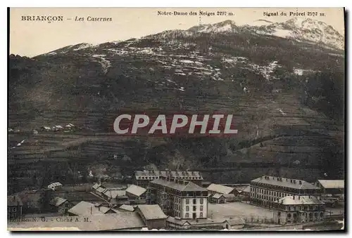 Cartes postales Briancon Les Casernes