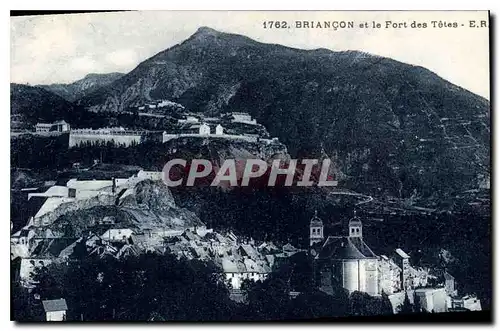 Ansichtskarte AK Briancon et le Fort des Tetes