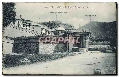 Ansichtskarte AK Briancon La Porte d'Embrun