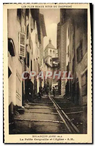 Cartes postales Briancon La Petite Gargouille et l'Eglise