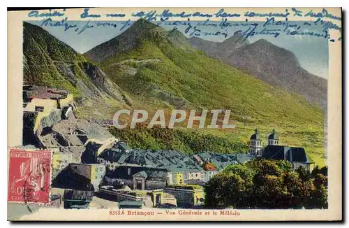 Cartes postales Briancon Vue Generale et le Melerin