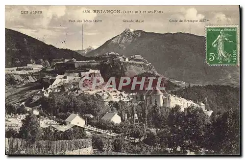 Cartes postales Briancon et ses Forts