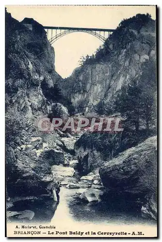 Cartes postales Briancon Le Pont et la Cerveyrette
