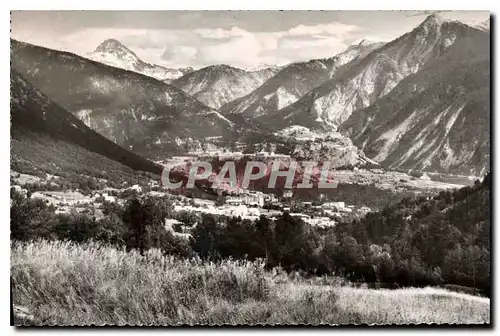 Ansichtskarte AK Briancon Hautes Alpes Vue generale Au fond Rochebrune