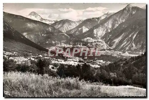 Cartes postales Briancon Hautes Alpes Vue generale Au fond Rochebrune