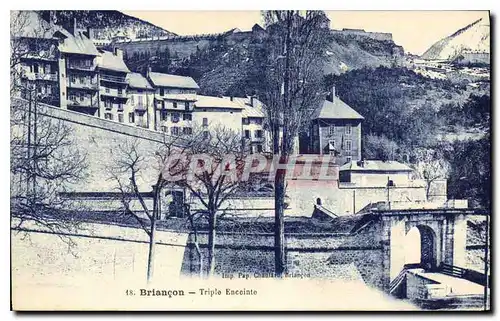 Cartes postales Briancon Triple Encointe