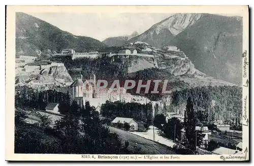 Cartes postales Briancon L'Eglise et les Forts