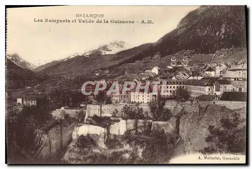 Ansichtskarte AK Briancon Les Remparts et Vallee de la Guisanne