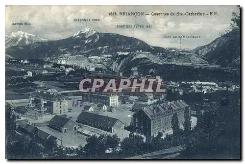 Ansichtskarte AK Briancon Casernes de Ste Catherine Militaria