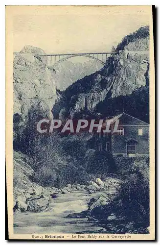 Cartes postales Briancon Le Pont Baldy sur la Cerveyrette