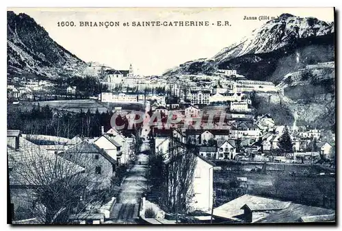 Cartes postales Briancon et Sainte Catherine