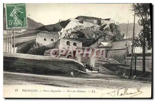 Cartes postales Briancon Porte Pignerole Fort du Chateau
