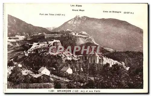 Cartes postales Briancon et ses Forts