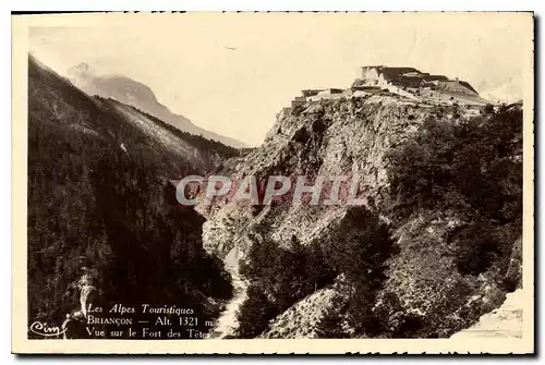 Cartes postales Briancon Vue sur le Fort des Tetes