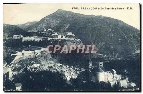 Ansichtskarte AK Briancon et le Fort des Tetes