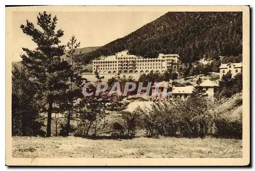 Cartes postales Briancon Sanatorium du Bois de l'Ours A gauche le Grand Area