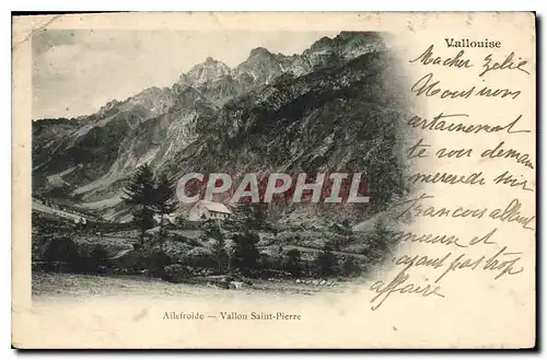 Cartes postales Vallouise Ailefroide Vallon Saint Pierre