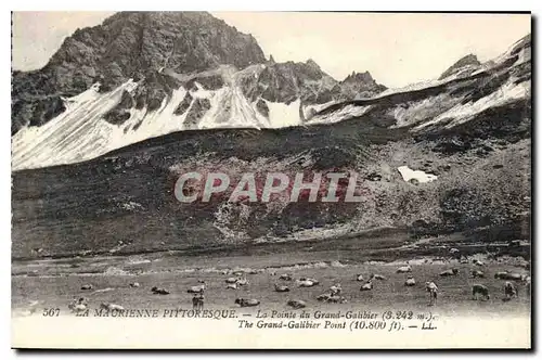 Ansichtskarte AK La Maurienne Pittoresque La Pointe du Grand Galibier