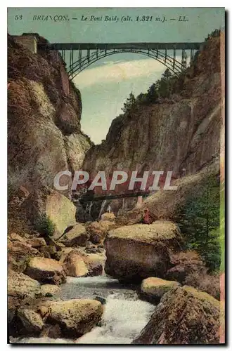 Cartes postales Briancon Le Pont Baldy