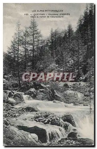 Cartes postales Queyras Environs d'Abries Dans le Vallon de Valpreveyre