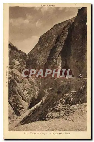 Cartes postales Les Alpes Vallee du Queyres La Nouvelle Route