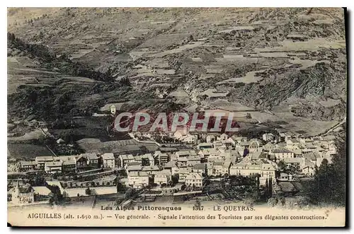 Cartes postales Les Alpes Pittoresque Le Queyras Aiguilles Vue generale