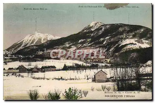 Cartes postales Briancon l'Hiver