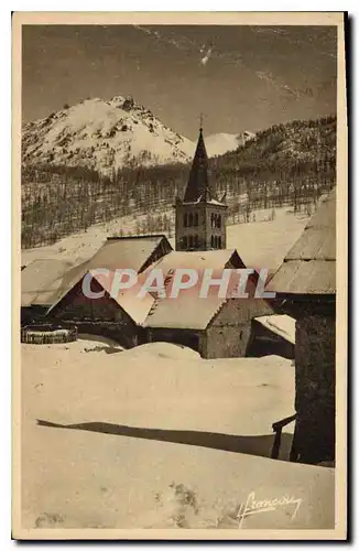 Cartes postales Montgenevre L'Eglise