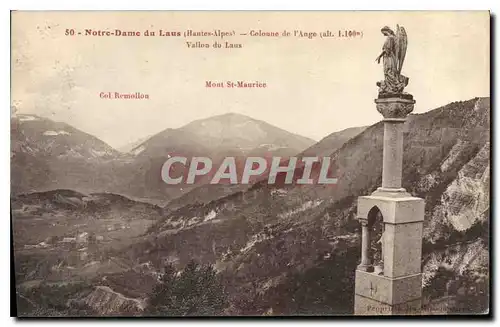 Cartes postales Notre Dame du Laus Hautes Alpes Colonne de l'Ange