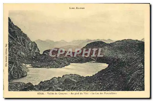 Ansichtskarte AK Les Alpes Vallee du Queyras Au pied du Viso Le Lac des Forciollines